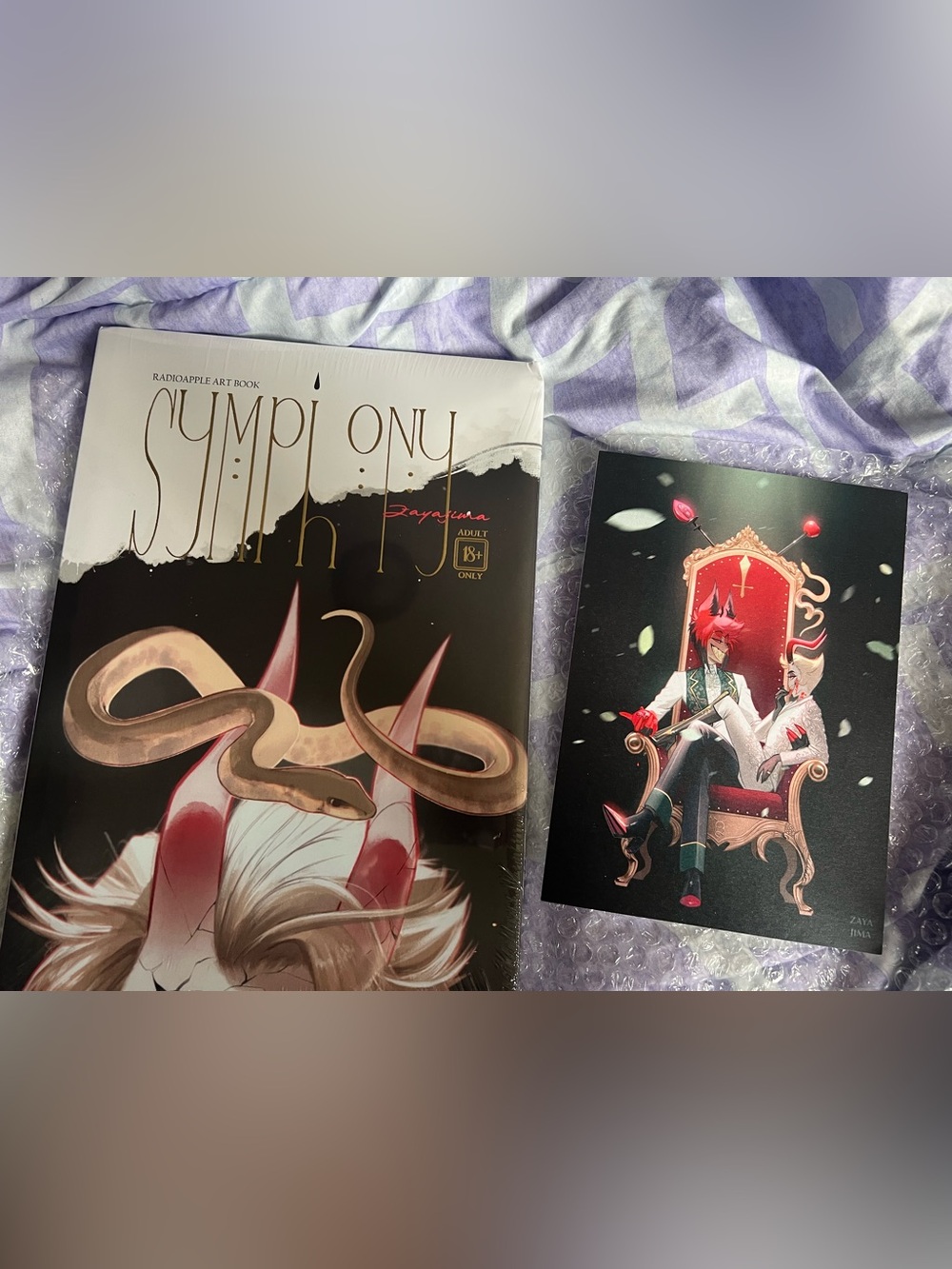 Symphony RadioApple Art Book by Zayajima with art print 18+